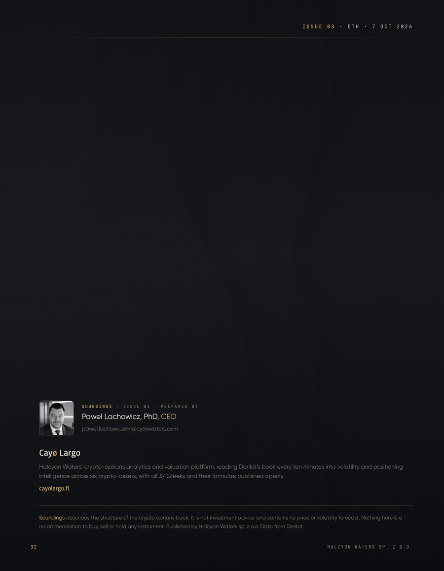 Soundings Issue 03 back page and author